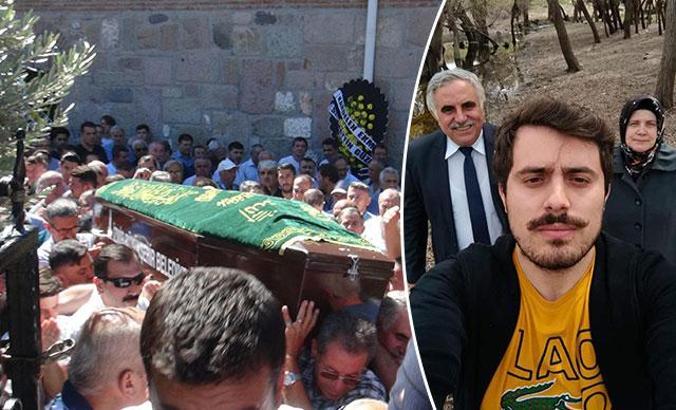Kazada ölen Tufan öğretmen, Bergama'da toprağa verildi