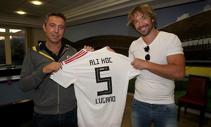 Diego Lugano, Fenerbahçe'yi ziyaret etti