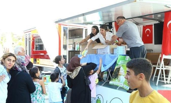 Kayaşehir 'Sağlık Sokağı'nda ücretsiz mamografi çekiliyor