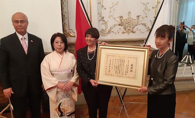 Türk - Japon Kadınları Dostluk ve Kültür Derneği'ne büyük onur