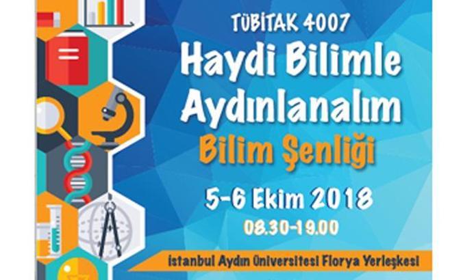 İAÜ, ‘Haydi Bilimle Aydınlanalım’ şenliğine ev sahipliği yapacak