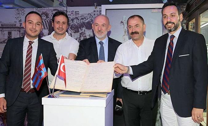 Trabzonspor’un çalınan karar defterleri iade edildi