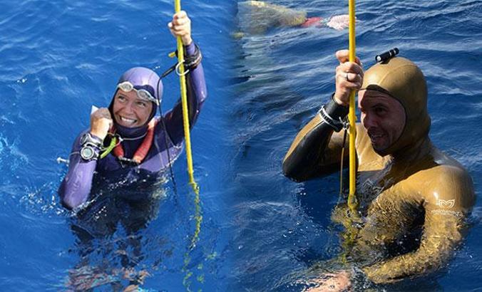 Serbest Dalış Outdoor Dünya Şampiyonası'nda iki dünya rekoru