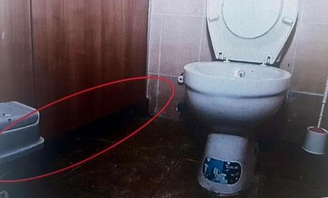 Karargah emniyet subayına,  kadın personeli tuvalette görüntülemekten dava