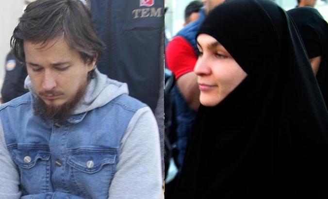 Uluslararası düzeyde aranan DEAŞ militanı, 2 karısıyla tutuklandı