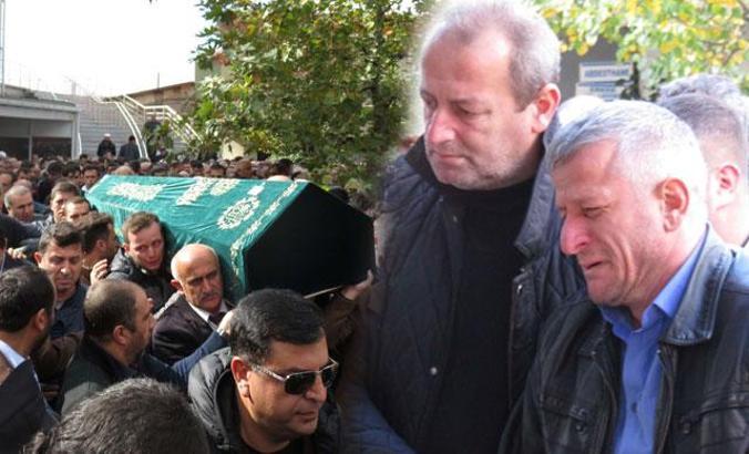 Göçük altında kalan güvenlik görevlisi son yolculuğuna uğurlandı