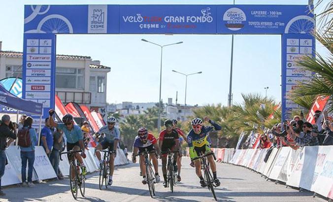 Gran Fondo Çeşme koşuldu