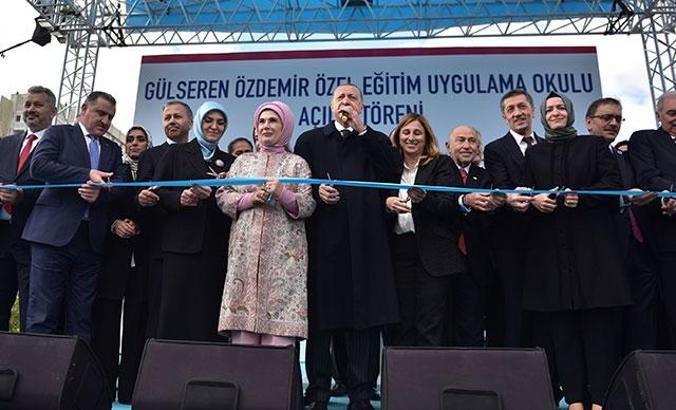 Cumhurbaşkanı Erdoğan, Gülseren Özdemir Özel Eğitim Uygulama Okulu'nun açılışını yaptı