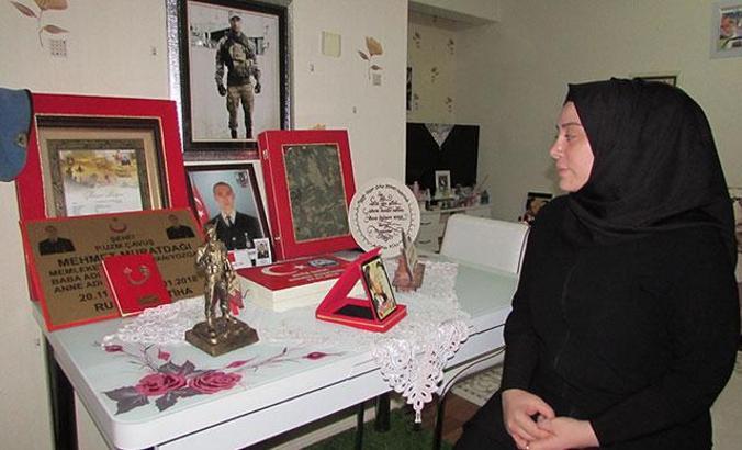 Afrin şehidinin eşinden duygulandıran paylaşım