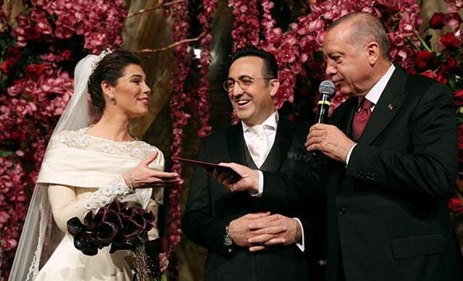 Cumhurbaşkanı Erdoğan nikah şahidi oldu