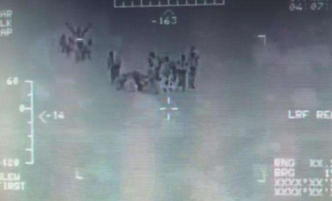 Ege'de göçmen kurtarma operasyonu