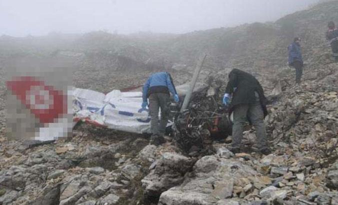 Düşen uçağın enkazı bulundu; Pilot ve öğrencisinden acı haber