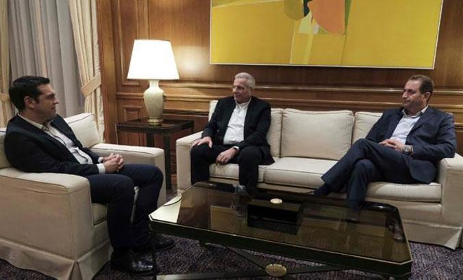 Rum lider, Ankara'ya gelmeden önce Çipras ile görüştü