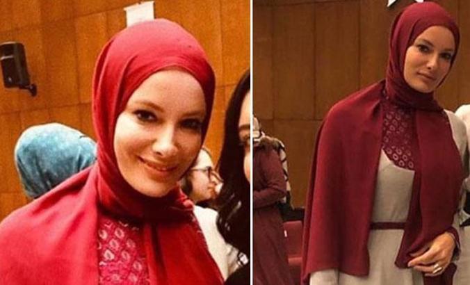 Ünlü oyuncu ilk kez tesettürle görüntülendi