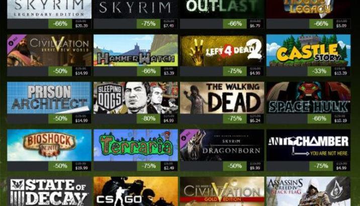 Steam sonbahar indirimlerinde en dikkat çeken oyunlar
