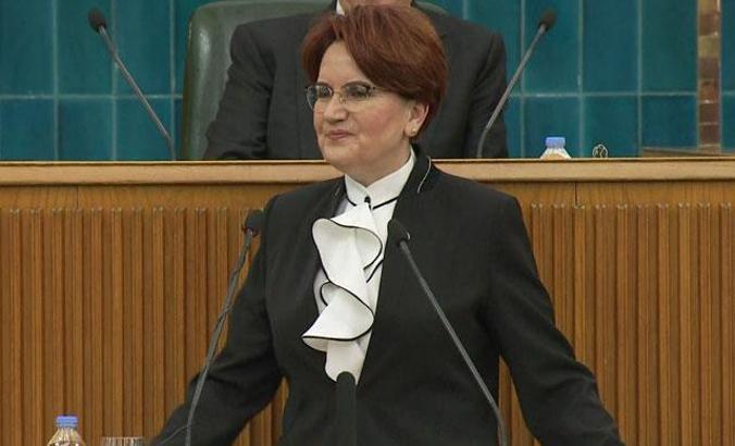 Akşener 'İYİ Parti' yerine 'AK Parti' dedi