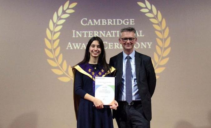 Işın, Cambridge Üniversitesi IGCSE sınavlarında ‘Dünya Birinciliği’ elde etti