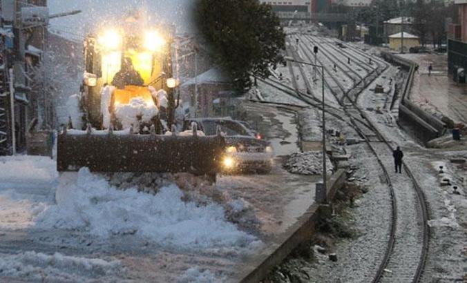 Kar ve soğuk hava hayatı olumsuz etkiledi