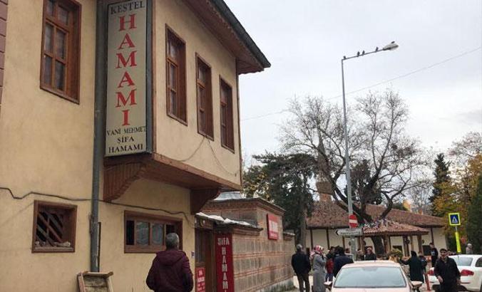 Tarihi hamamda soba faciası: 1 ölü, 3 yaralı