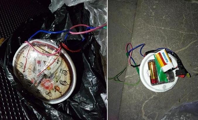 Holding binasına bomba koyan şüpheliler yakalandı