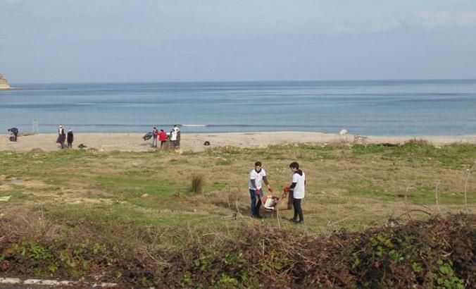 Çilingoz Koyu'ndan 1 ton 300 kilo çöp çıktı