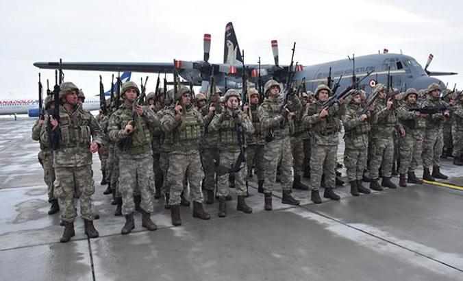 Sarıkamış'ta görevli komandolar, Suriye sınırına sevk edildi