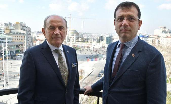 İmamoğlu'ndan Kadir Topbaş'a ziyaret