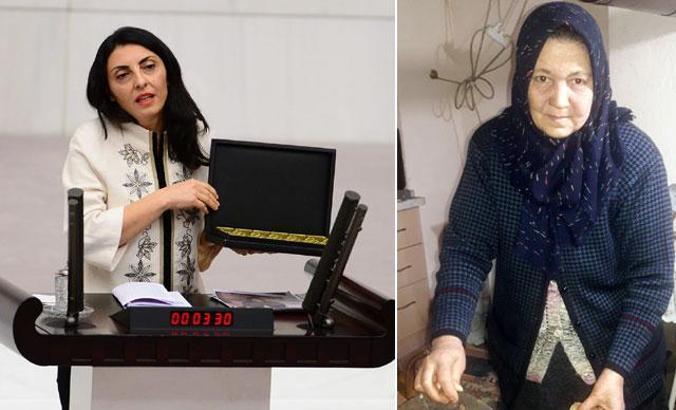 Emine Arık'ın tazminatını yakan boş çikolata kutusu TBMM kürsüsünde