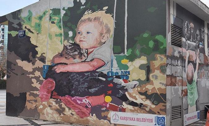 Karşıyaka'da sanat sokaklara taştı