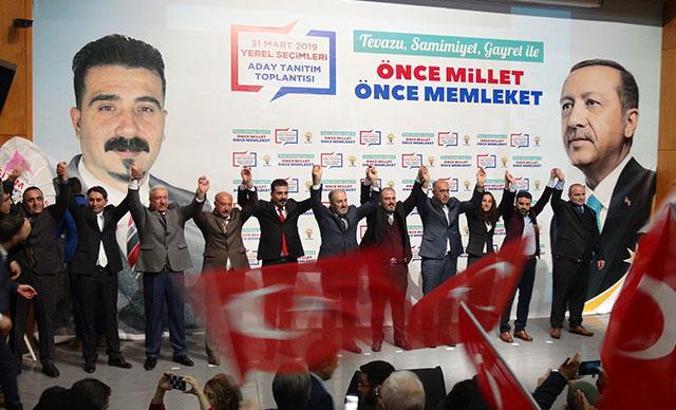 AK Parti'nin Tunceli belediye başkan adayları tanıtıldı