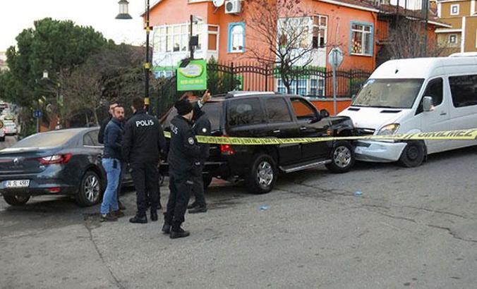 Kartal'da cip çalan hırsızı vuran korumalar adliyeye sevk edildi