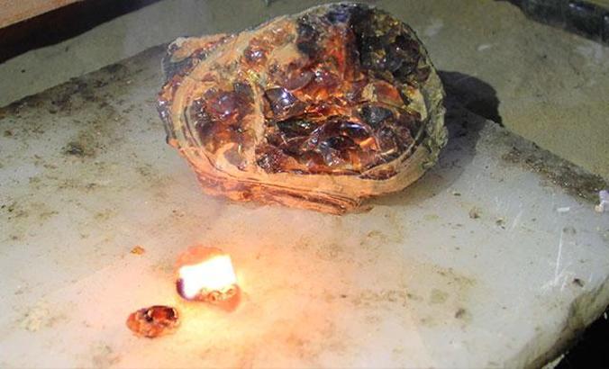 Bayburt'ta tesadüfen keşfedilen 'kehribar' için birçok ülke sıraya girdi