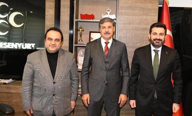 Esenyurt MHP'den Azmi Ekinci’ye destek