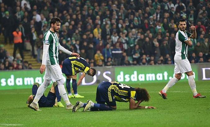 Bursaspor - Fenerbahçe: 1-1