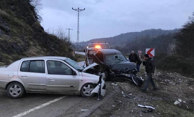 Ordu'da trafik kazası: 1 ölü, 7 yaralı