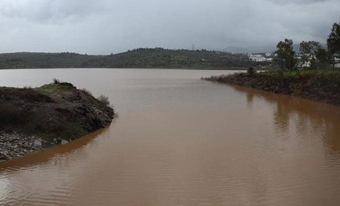 Bodrum'da tarım arazileri sular altında