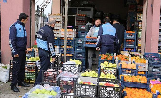 Mardin'de sebze hali ve marketler denetlendi
