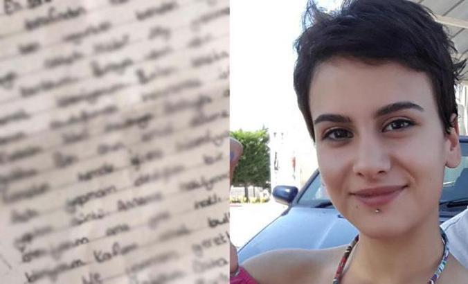 Ecem'in sırları günlüğüyle ortaya çıktı