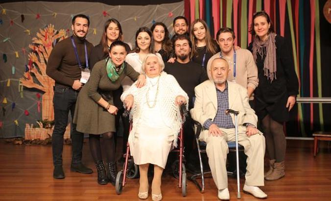 ‘Terk-i Saadet’ oyunu Yeditepe Sahnesi’nde oynandı