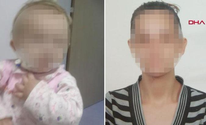 Miray bebeğe öz annesinden çamaşır sulu işkence