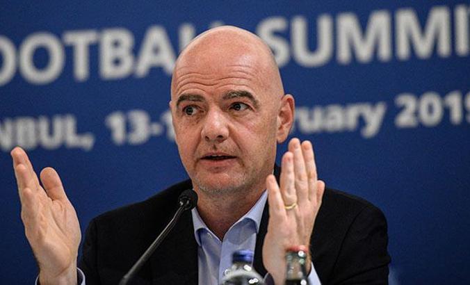 FIFA Başkanı Infantino: "Türkiye'de durum giderek iyileşiyor"