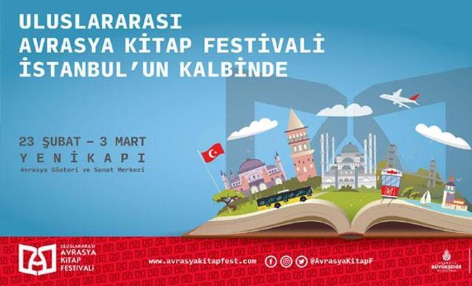 Uluslararası Avrasya Kitap Festivali başlıyor