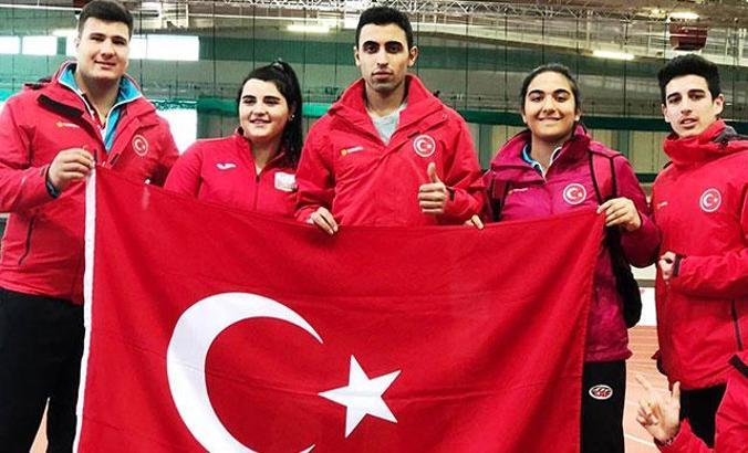 U20 Atletizm Milli Takımı'ndan 13 madalya