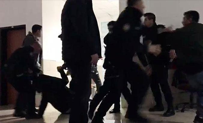 Güvenlik müdürü cinayeti davasında adliye karıştı