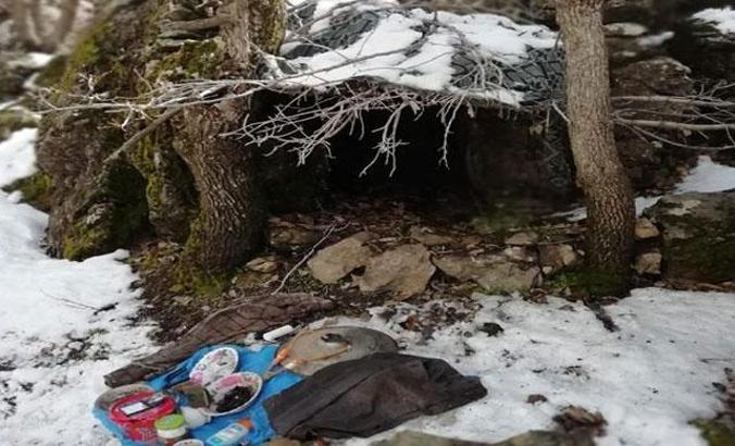 Cudi Dağı'nda 4 PKK sığınağı kullanılmaz hale getirildi