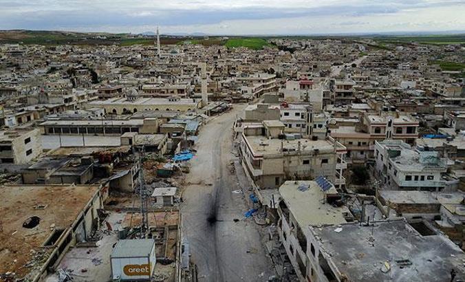 Hava saldırıları 70 bin kişiyi göçe zorladı, hayalet kente dönüştü