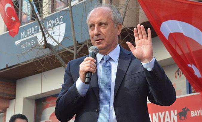 CHP'li İnce: Üç oy fazla almak için beka sorunu var diyorlar