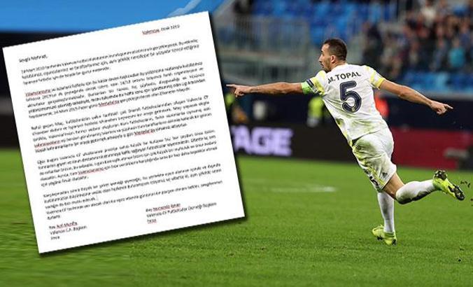 Valencia Kulübü'nden Mehmet Topal'a büyük onur