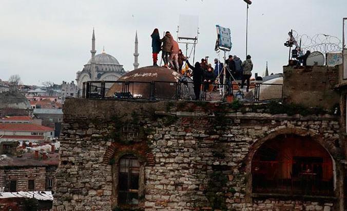 Tarihi hanın bitmeyen çilesi... Kubbelerinde reklam filmi çekildi