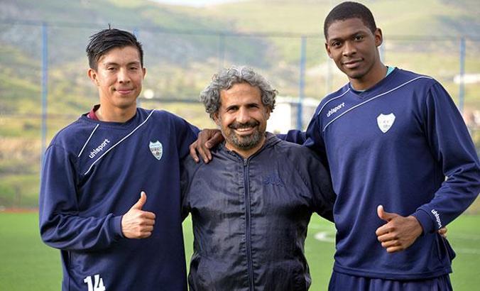 Kolombiyalı futbolcular, Diyarbakır'a alıştı